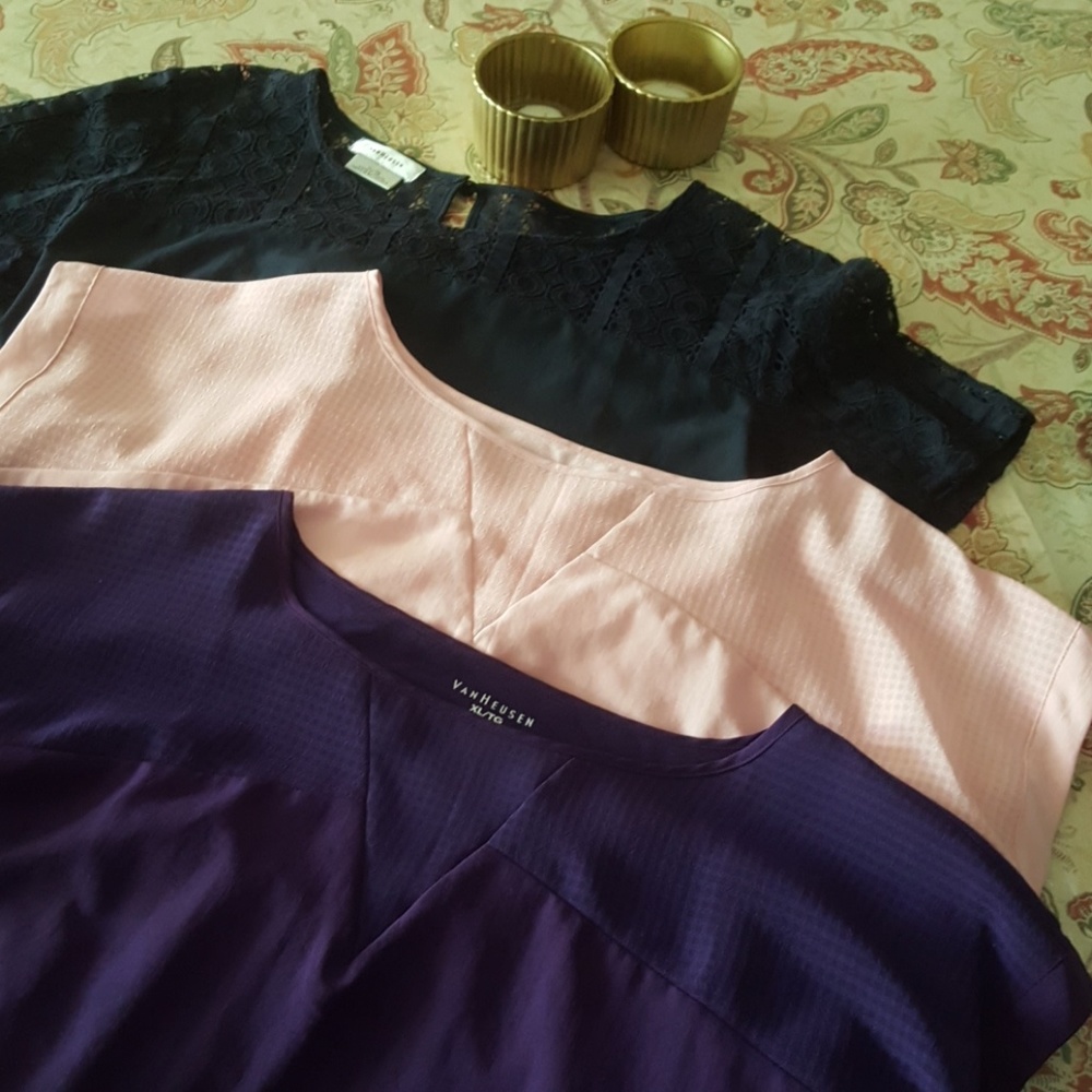 Van Heusen Bundle of 3 blouses